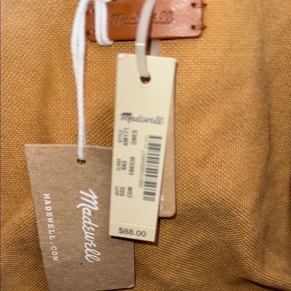 MADEWELL CANVAS Tote Bag with Braided Handles - Picture 3 of 12